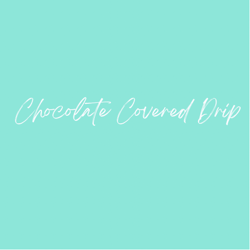 Chocolate Colored Drip