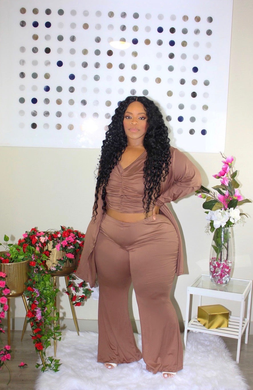 Rouched 3-Piece Set