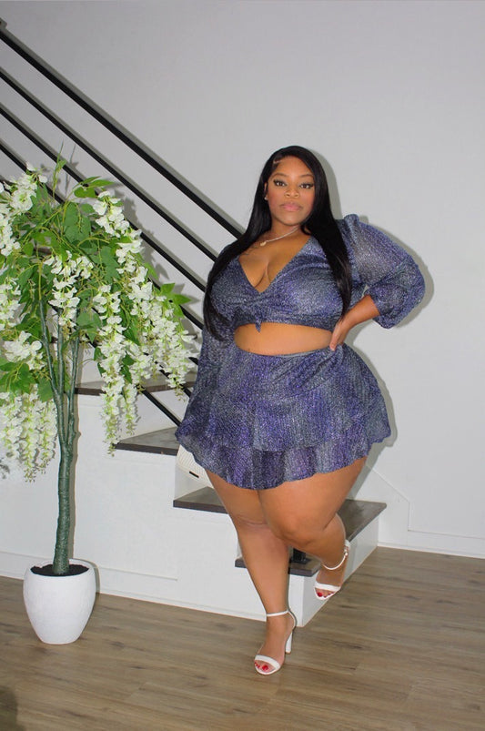 Glitter Babe Skirt Set