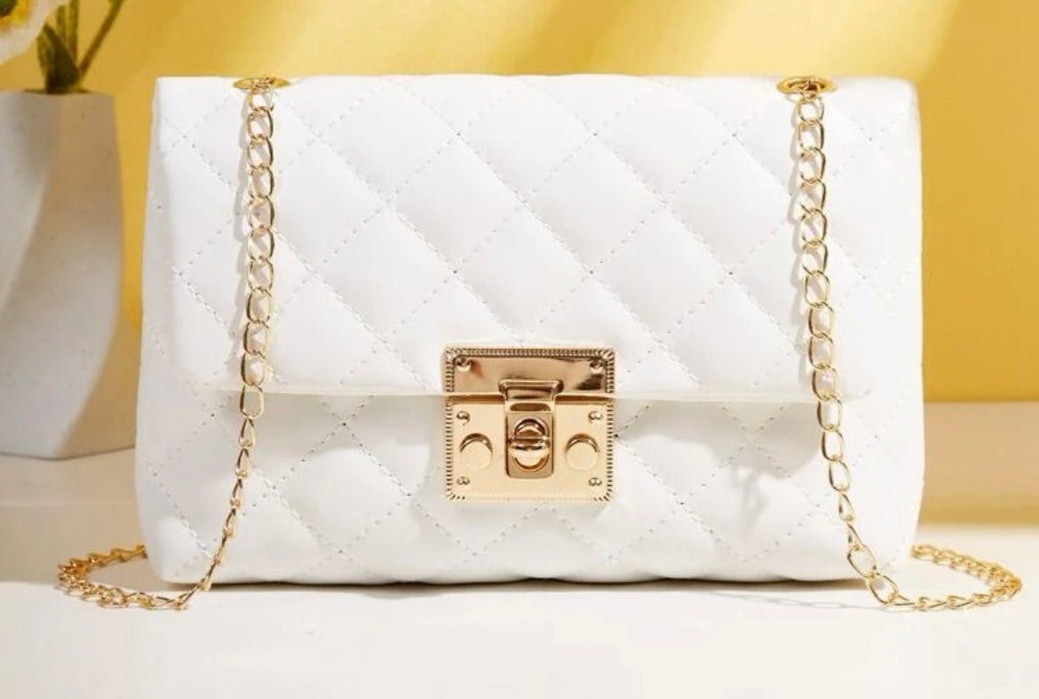 White Crossbody Mini Bag