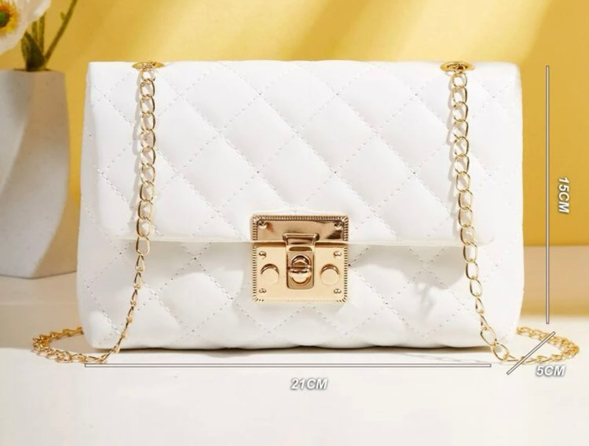 White Crossbody Mini Bag