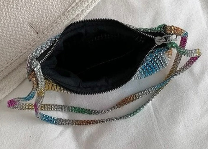 Color Rhinestone Bag