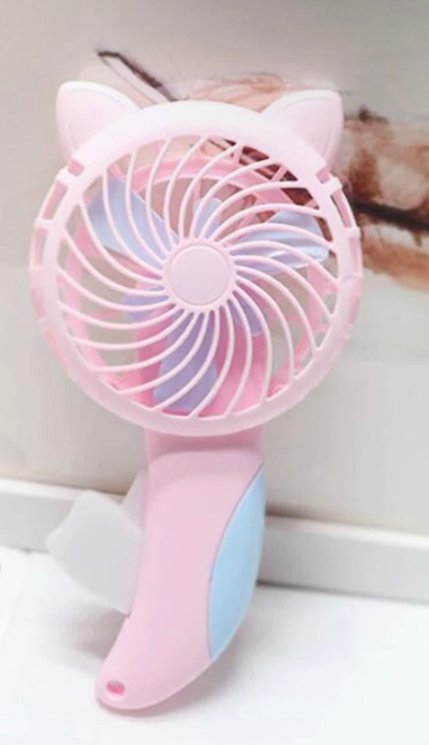 Cute Hand Press Fan