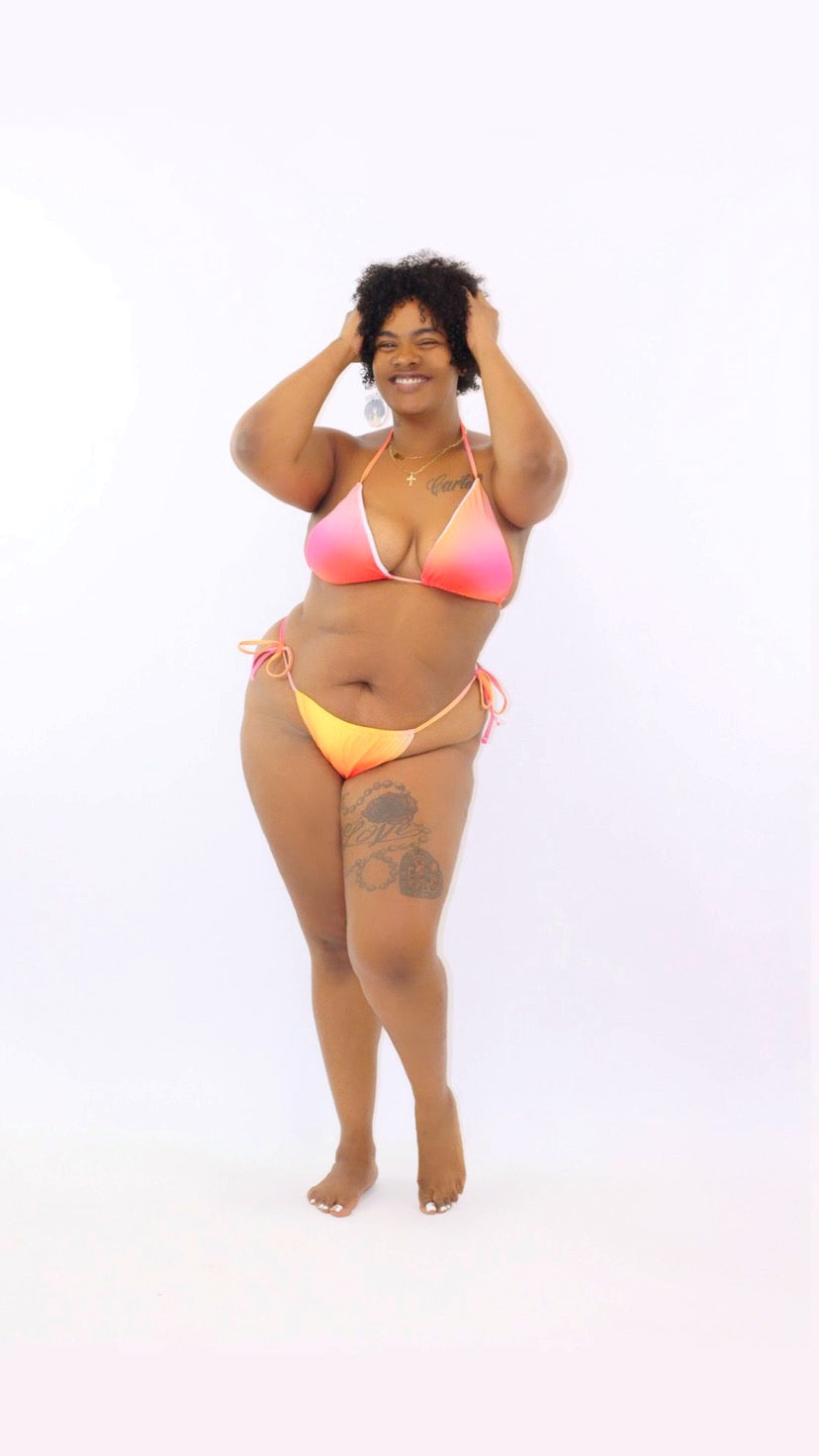 Orange Ombre SwimSet