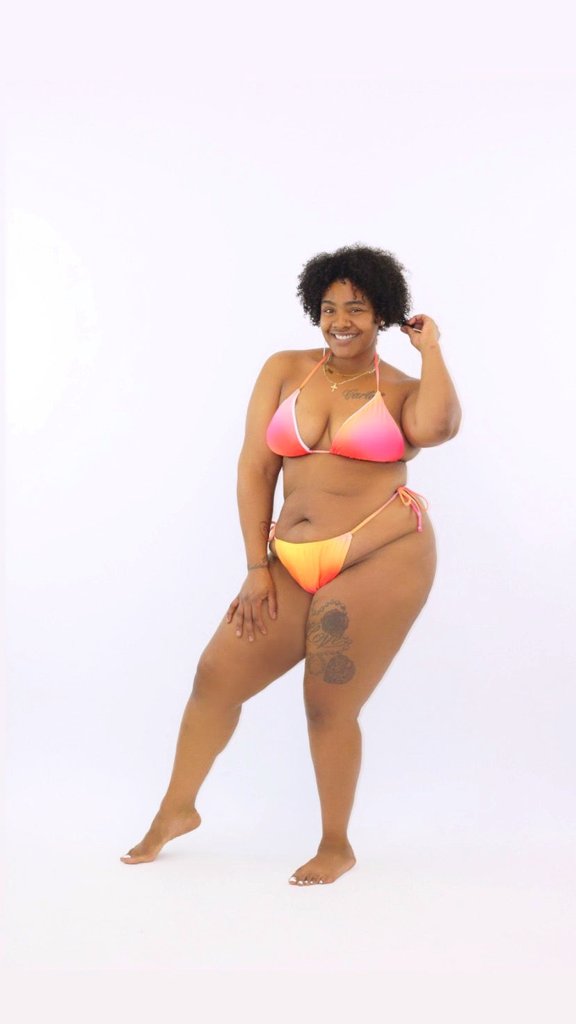 Orange Ombre SwimSet