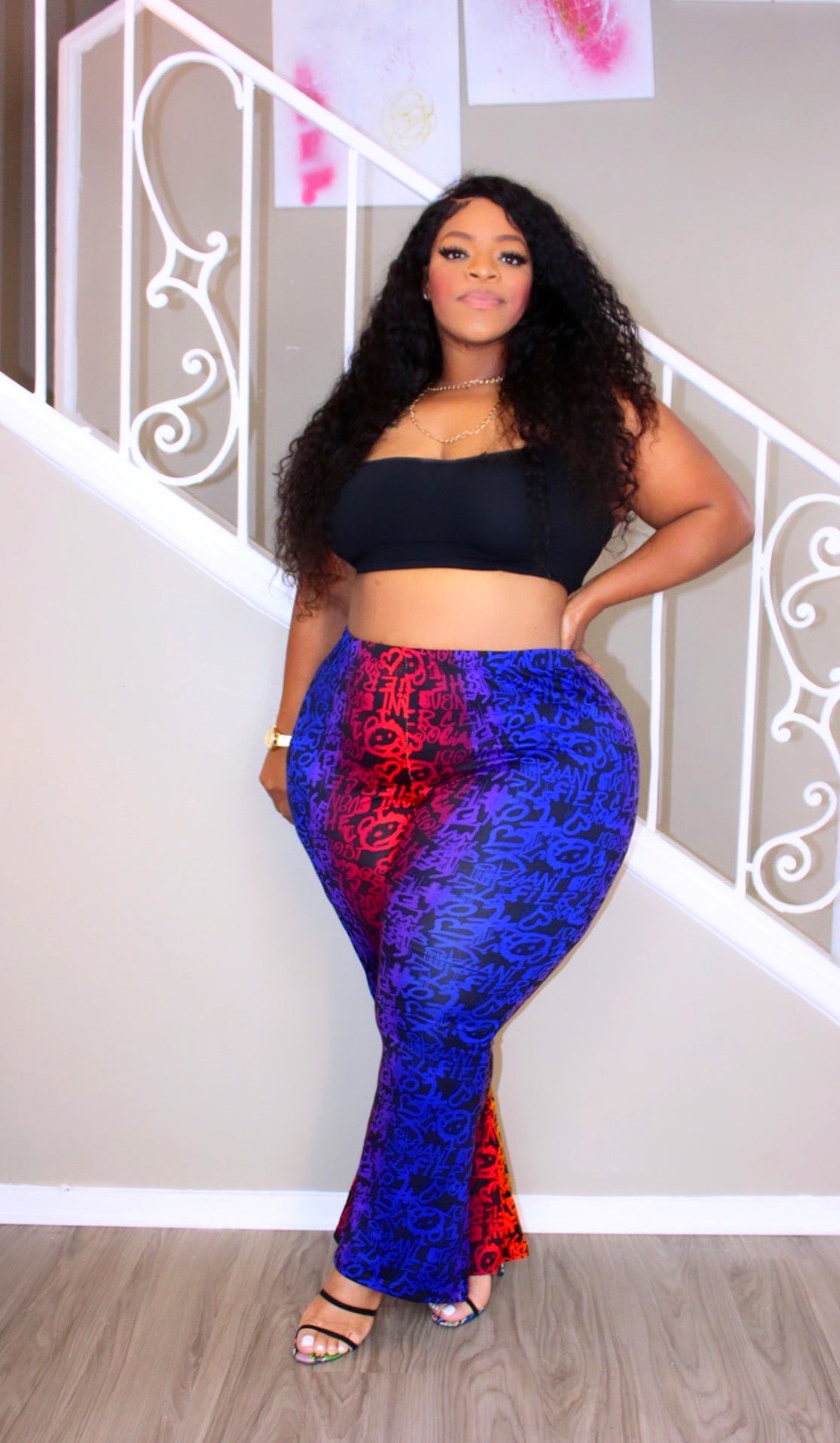 Rainbow Alphabet Leggings