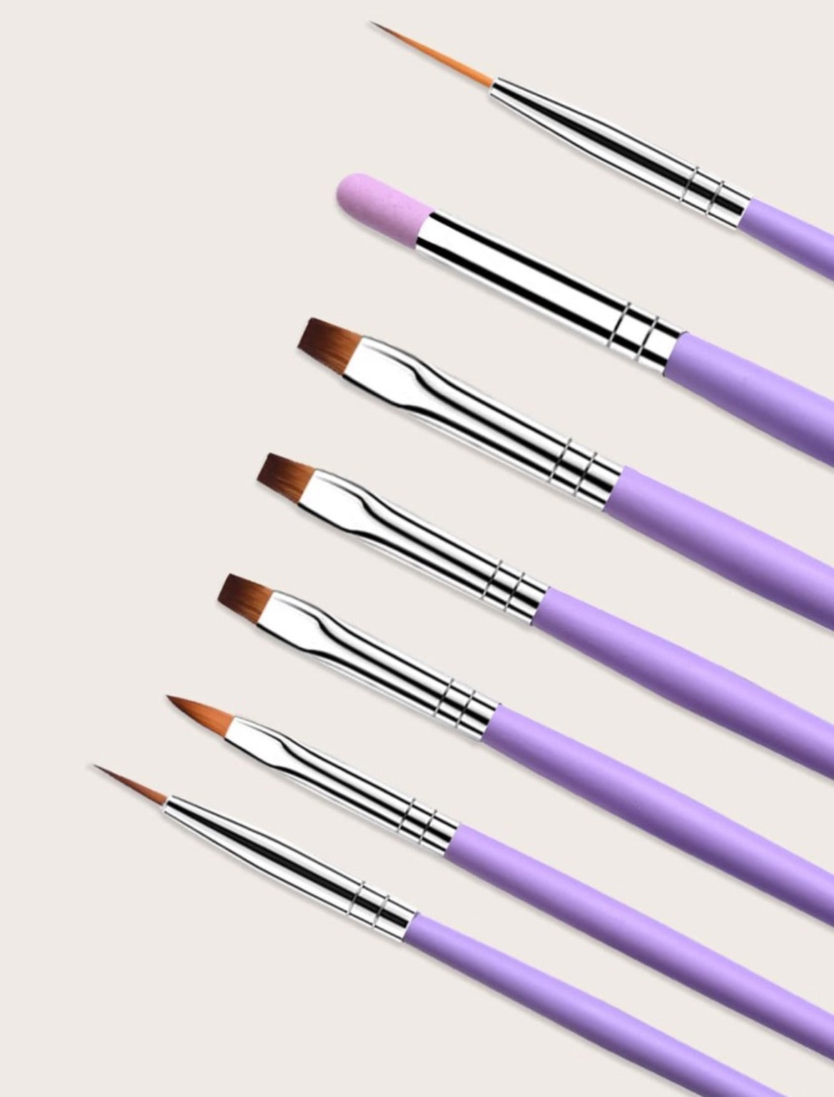 Nail Decor Brush Set