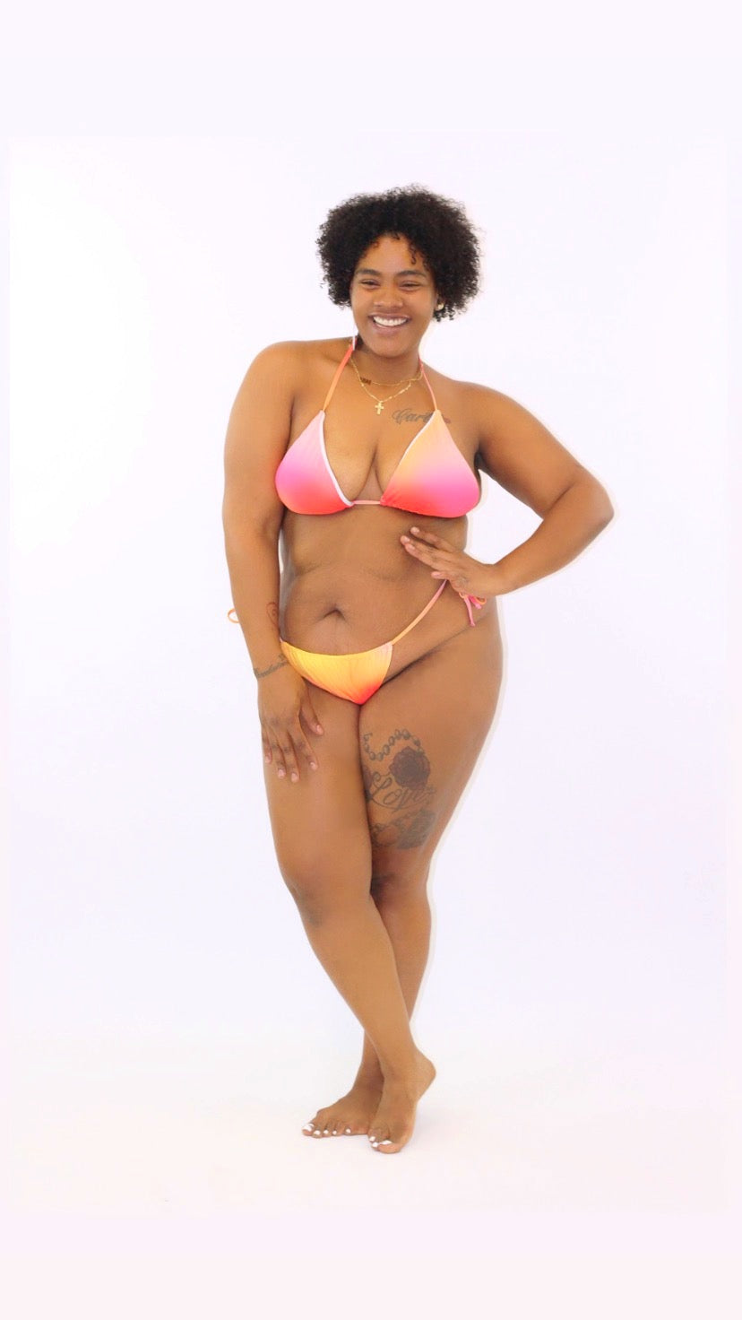 Orange Ombre SwimSet