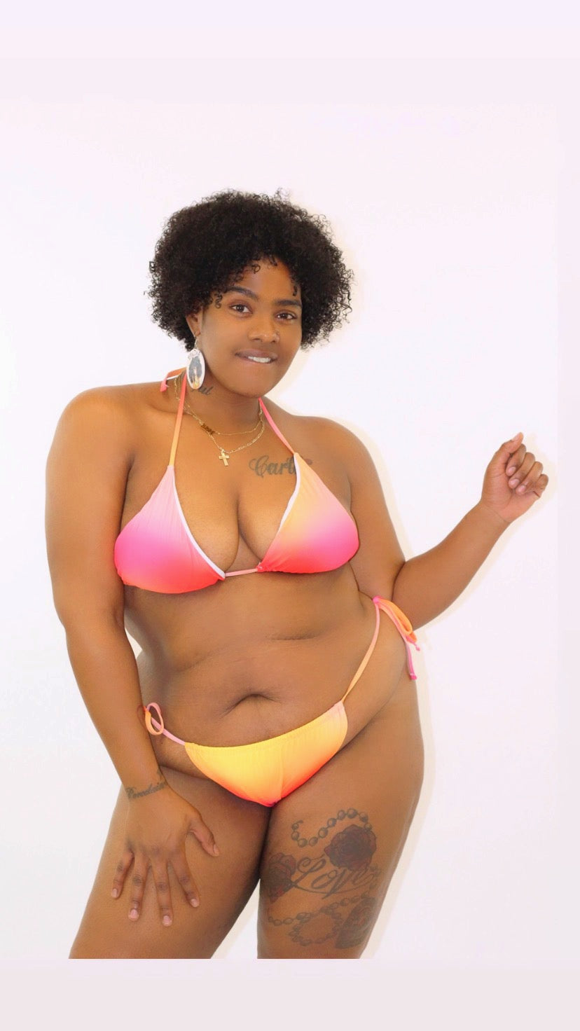 Orange Ombre SwimSet