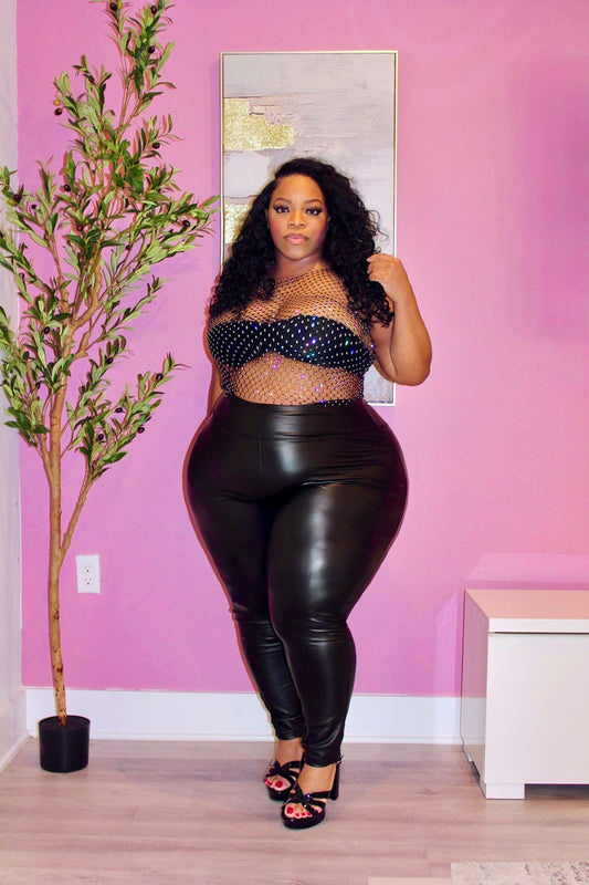 Faux Leather Leggings