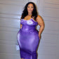 Purple Body Heat Dress