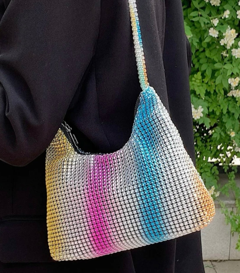 Color Rhinestone Bag