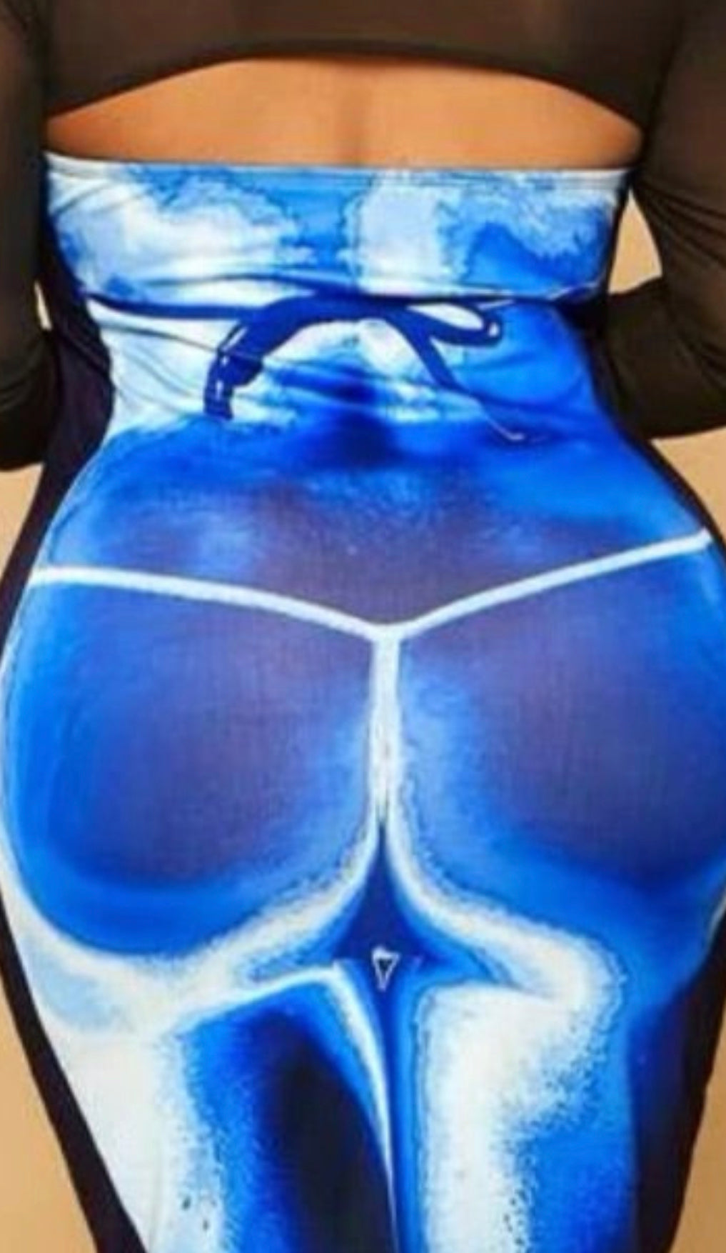 Blue Body Heat Dress