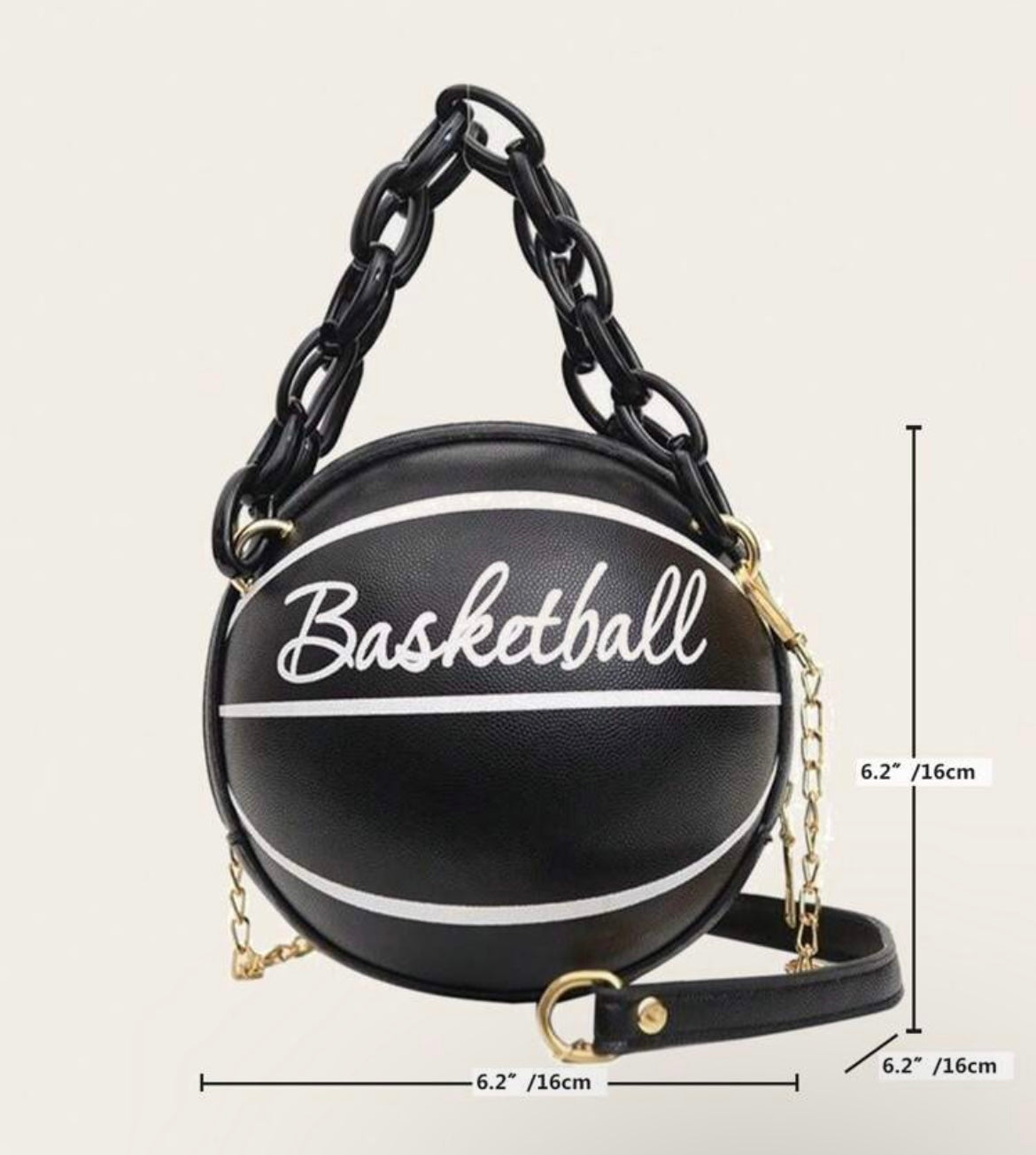 Basketball Mini Bag-Black