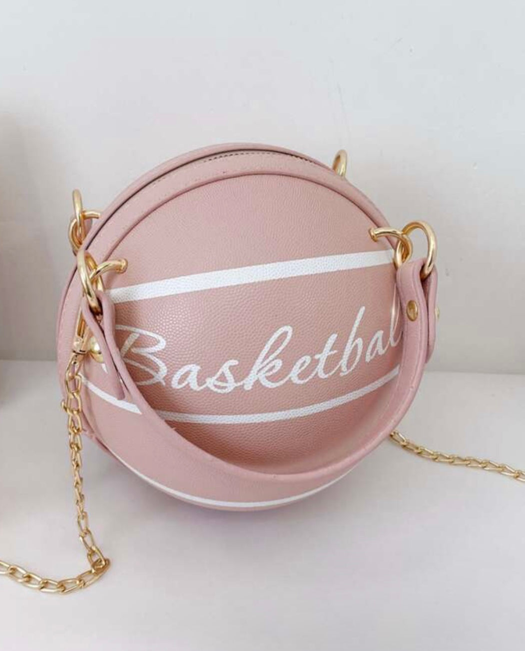 Basketball purse online pink