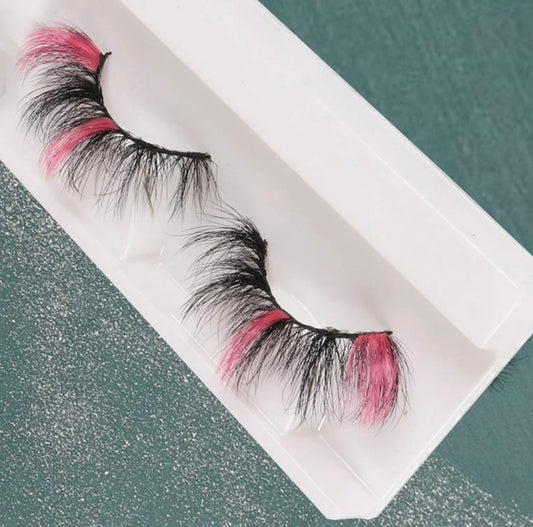 Pink Drip Lashes