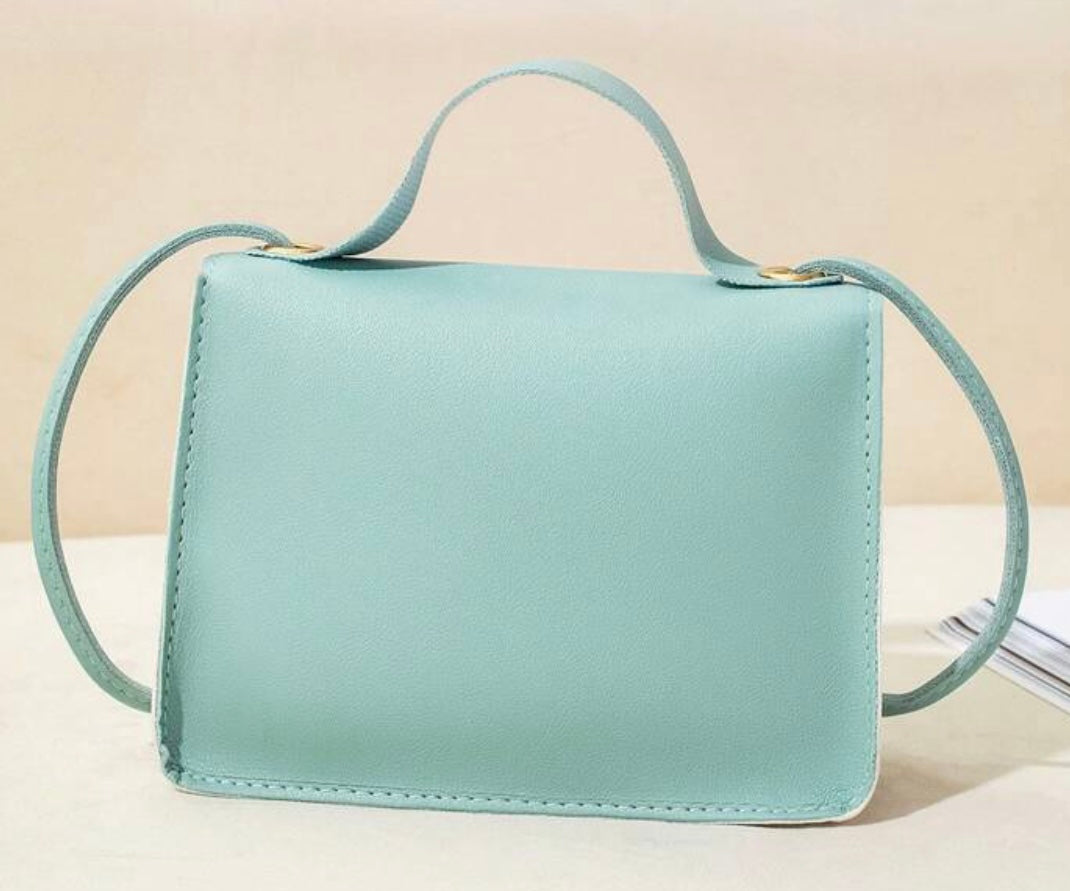Blue White Mini Handbag