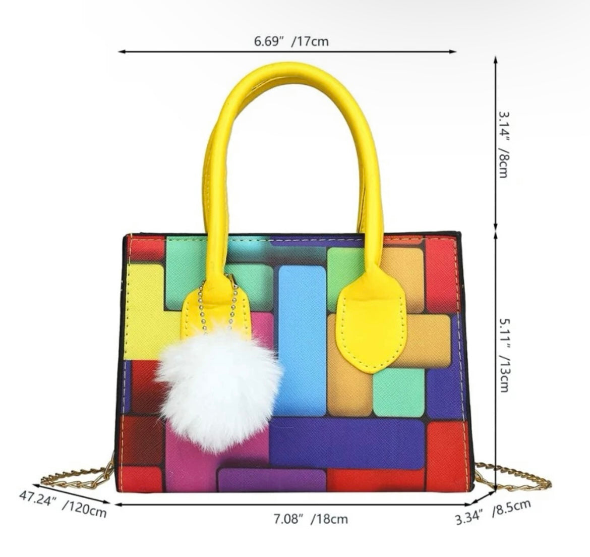 Colorblock Handbag