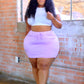 Lavender Cloth Skirt