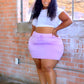 Lavender Cloth Skirt