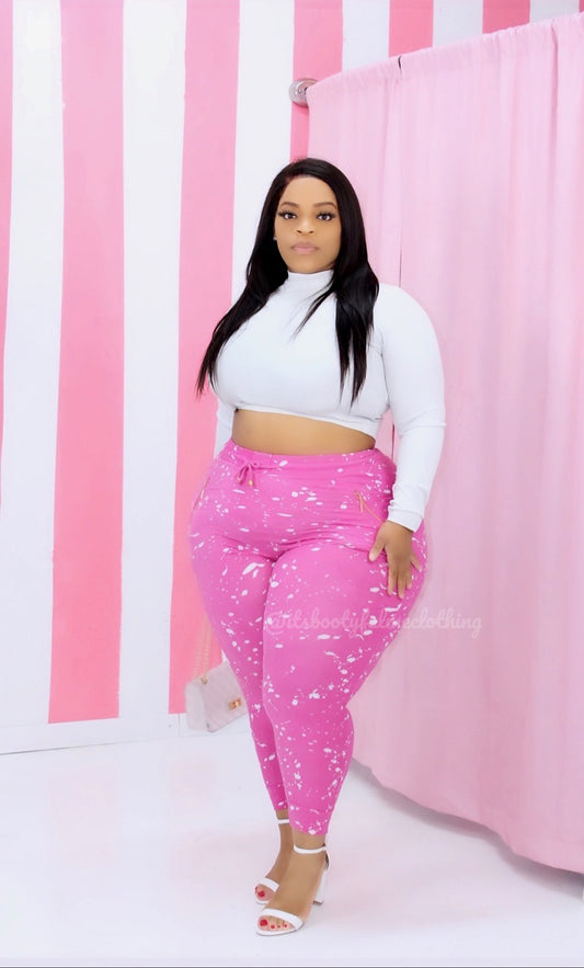 Pink Pieces Joggers