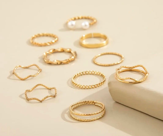 10-Piece Ring Set